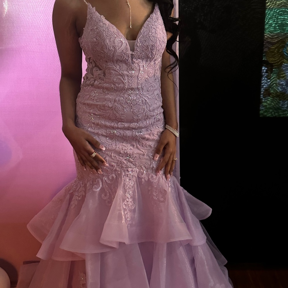 Lavender Prom Dress